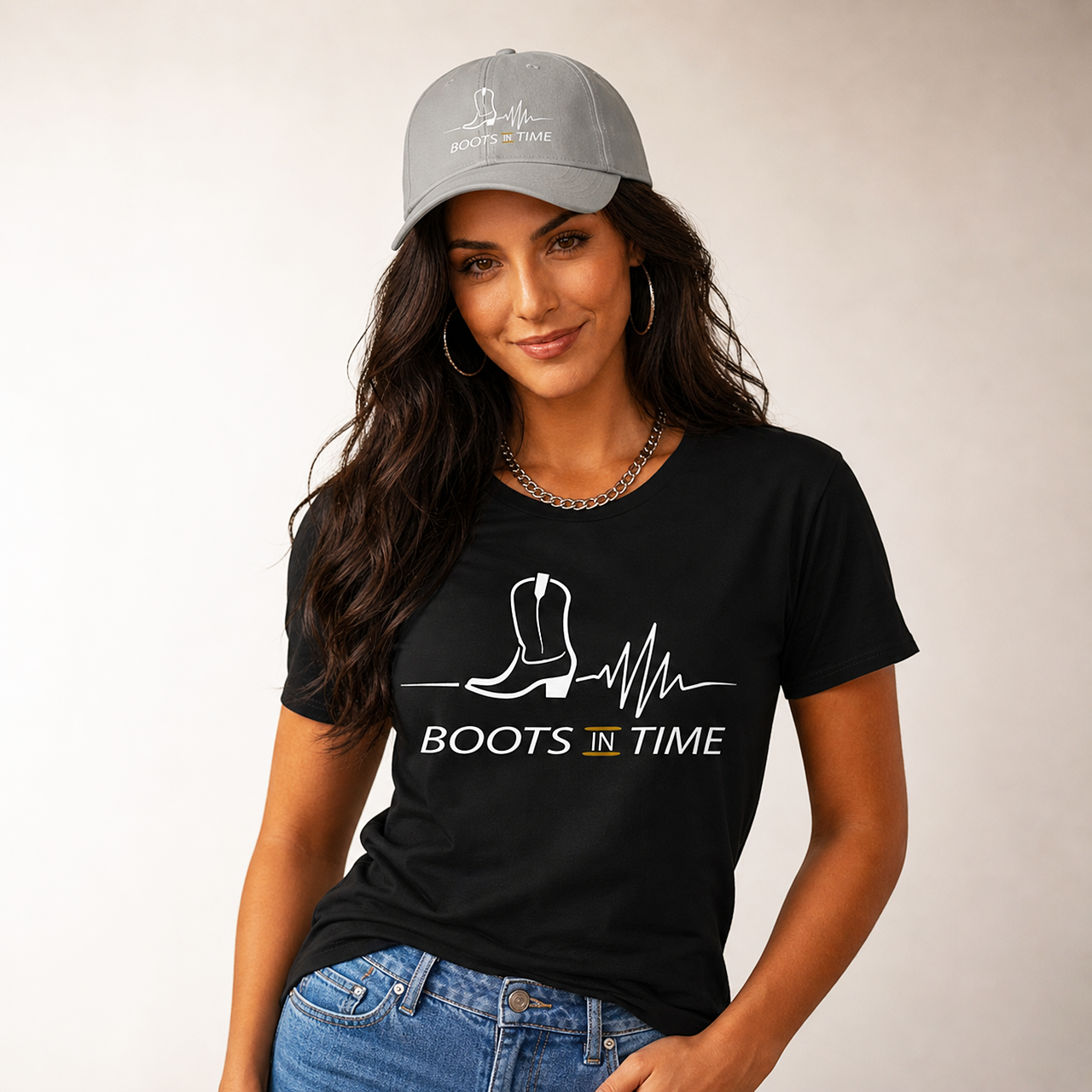 Boots In Time Logo Trucker Cap | Light Colours